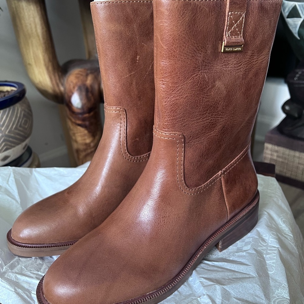 Vince Camuto Brown Classic Boots